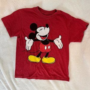 Disney Tee with Classic Mikey Mouse Graphic Sz Sm